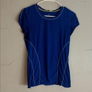 Athleta Short Sleeve Performance Tee in Royal Blue
